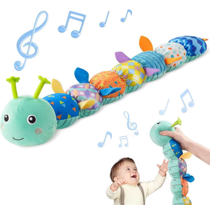 Peluche Gusano Sensorial Oruga Niños Multicolor Infantil