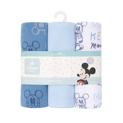 Tutos pack3 suavecitos minnie Bambino Celeste