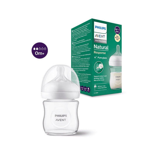 Mamadera Avent  Vidrio Natural Response 120ml