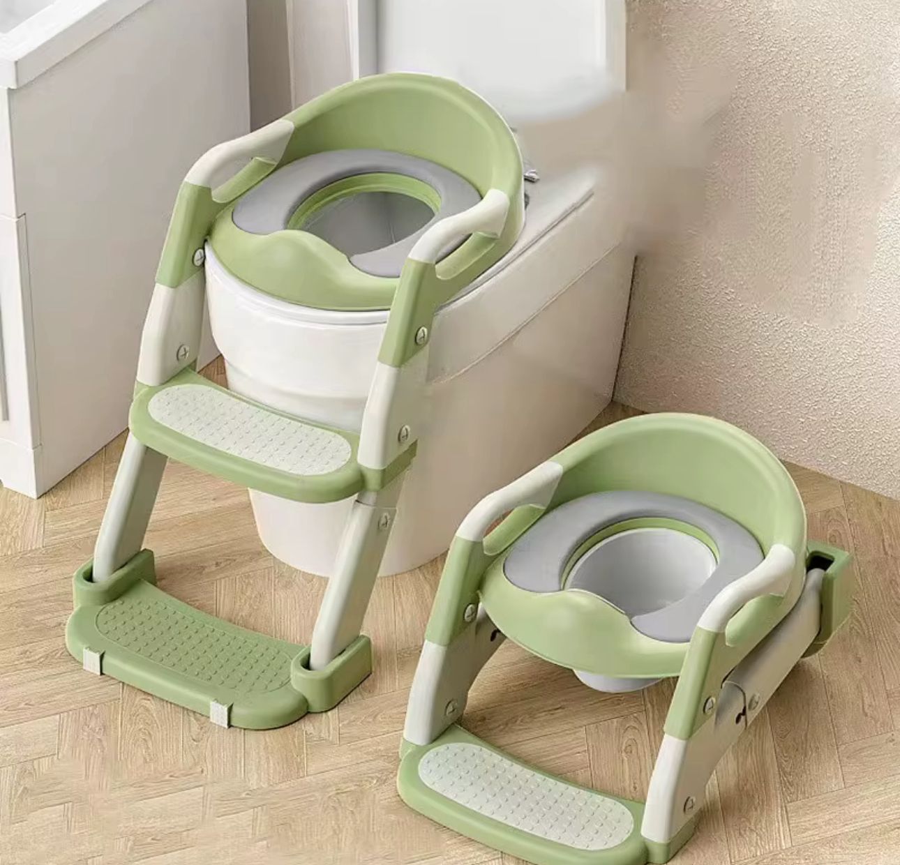Asiento Adaptador Escalera- Pelela 2 En 1 Wc Niños