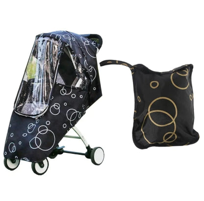 Cubre Coche Impermeables Con Apertura Diseños- Colores Bebé