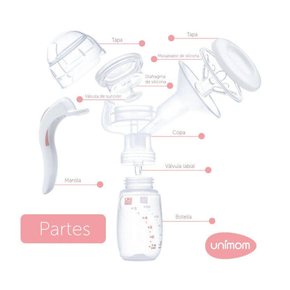 Extractor De Leche Manual Unimom Mezzo
