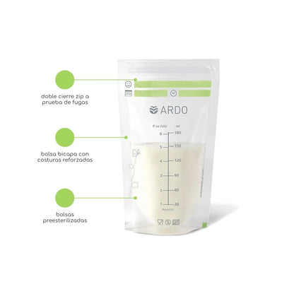 Bolsa De Almacenamiento De Leche Materna Ardo 50pzs