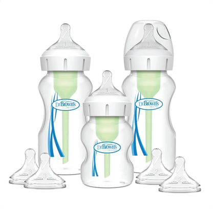 Kit Mamadera Inicio Boca Ancha Options+ Dr. Brown's