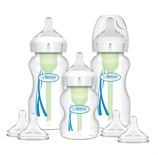 Kit Mamadera Inicio Boca Ancha Options+ Dr. Brown's