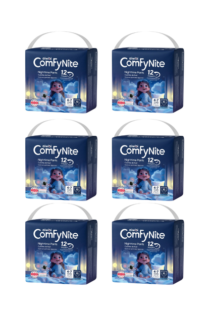 Pañales  Aiwibi Comfynite Pack X6 - talla P/M