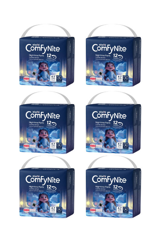 Pañales  Aiwibi Comfynite Pack X6 - talla P/M